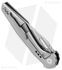 Bestech Knives Malware Left-Hand Flipper Knife Carbon Fiber (3.88" Stonewash) -Knife Shop Bestech Knives Malware Left Hand CF SW BT1902C L BHQ 99359 jr side