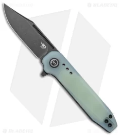 Bestech Knives Syntax Liner Lock Knife Jade G-10 (2.9" Black) BG41C