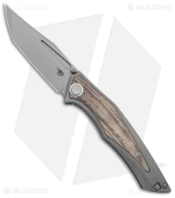 Bestech Knives Togatta Frame Lock Green Micarta Ti (3.75" Bead Blast M390)