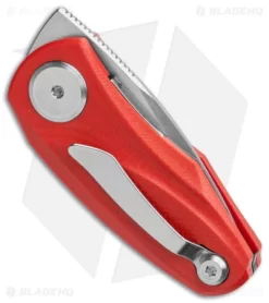 Bestech Knives Tulip Liner Lock Knife Red G-10 (1.3" Satin/SW) BG38B -Knife Shop Bestech Knives Tulip LL Red G 10 SW Satin BHQ 139515 jr side