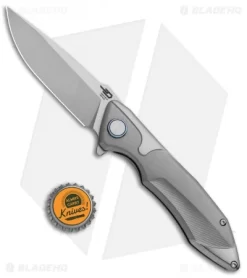 Bestech Starfighter Frame Lock Knife Titanium (3.3" Stonewash) 1709C -Knife Shop Bestech Starfighter FL Ti SW BT1709C BHQ 84862 jr bottlecap
