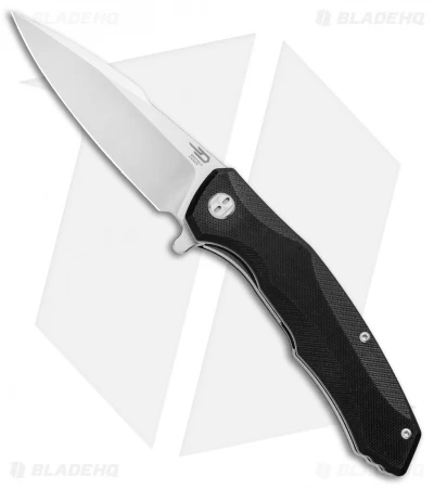 Bestech Knives Warwolf Liner Lock Knife Black G-10 (3.5" Satin) 1 Bestech Knives Warwolf Liner Lock Knife Black G-10 (3.5" Satin)