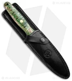 Boker Applegate 150th Anniversary Fixed Blade Knife Curly Birch (6" Satin) 6 Boker Applegate 150th Anniversary Fixed Blade Knife Curly Birch (6" Satin) -Knife Shop Boker Applegate 150th Anniversary Dagger Fixed Curly Birch Satin 126643 BHQ 94446 jr sheath
