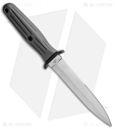 Boker Applegate-Fairbairn Vintage Combat Knife Gray (6" Satin Serr) 123543 2 Boker Applegate-Fairbairn Vintage Combat Knife Gray (6" Satin Serr) 123543 - Image 2