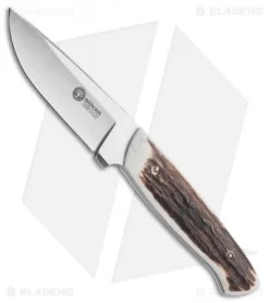 Boker Arbolito Stag Hunter Fixed Blade Knife Stag (3.5" Satin) 02BA319H