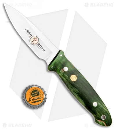 Boker Burnley Cub 150th Anniversary Fixed Blade Curly Birch (3.3" Satin) 126661 4 Boker Burnley Cub 150th Anniversary Fixed Blade Curly Birch (3.3" Satin) 126661 - Image 4
