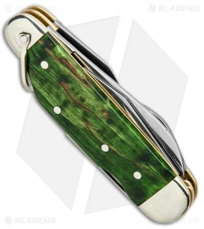 Boker Camp Knife 150th Anniversary Multi-Tool (Green Curly Birch) 3 Boker Camp Knife 150th Anniversary Multi-Tool (Green Curly Birch) - Image 3