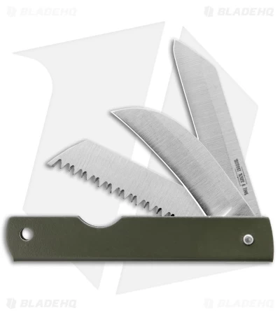 Boker History Knife & Tool Japanese Army Pen Knife Saw + Hawkbill (2.4" Satin) 1 Boker History Knife & Tool Japanese Army Pen Knife Saw + Hawkbill (2.4" Satin)