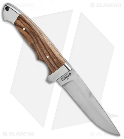 Boker Jager Gold Vollintegral Fixed Blade Knife Walnut Wood (4.6" Satin) 121589 2 Boker Jager Gold Vollintegral Fixed Blade Knife Walnut Wood (4.6" Satin) 121589 - Image 2