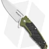 Boker Magnum Enok Frame Lock Knife Black/OD Green FRP (2.6" Satin) 01MB232