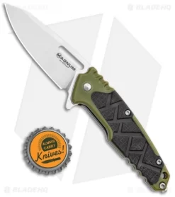 Boker Magnum Enok Frame Lock Knife Black/OD Green FRP (2.6" Satin) 01MB232 7 Boker Magnum Enok Frame Lock Knife Black/OD Green FRP (2.6" Satin) 01MB232 -Knife Shop Boker Magnum Enok FL Black OD Green FRP Satin 01MB232 BHQ 118400 jr bottlecap