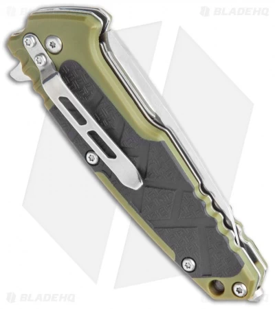 Boker Magnum Enok Frame Lock Knife Black/OD Green FRP (2.6" Satin) 01MB232 3 Boker Magnum Enok Frame Lock Knife Black/OD Green FRP (2.6" Satin) 01MB232 - Image 3