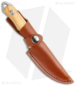 Boker Magnum Hking Companion Fixed Blade Knife Olive Wood (3.75" SW) 6 Boker Magnum Hking Companion Fixed Blade Knife Olive Wood (3.75" SW) -Knife Shop Boker Magnum Hiking Companion Olive Wood SW 02MB211 BHQ 111958 jr sheath