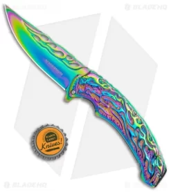 Boker Magnum Liner Lock Knife Rainbow Flaming Skull (3.74" Spectrum) 01MB734 7 Boker Magnum Liner Lock Knife Rainbow Flaming Skull (3.74" Spectrum) 01MB734 -Knife Shop Boker Magnum LL Rainbow Flaming Skull Spectrum 01MB734 BHQ 111672 jr bottlecap