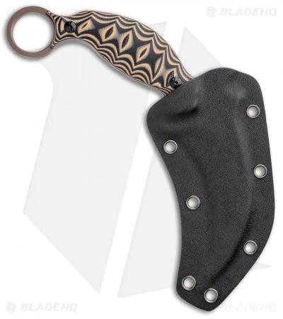 Boker Magnum Raptors Claw Fixed Blade Black/Orange G-10 (4.5" Brown) BOM02SC032 3 Boker Magnum Raptors Claw Fixed Blade Black/Orange G-10 (4.5" Brown) BOM02SC032 - Image 3