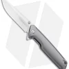 Boker Magnum Straight Brother Frame Lock Knife Aluminum (3.5" Satin)