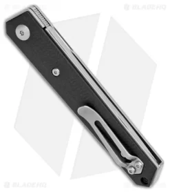 Boker Mini Kwaiken 42 Folding Knife Black G-10 (3.13" Satin D2) 01BO245 6 Boker Mini Kwaiken 42 Folding Knife Black G-10 (3.13" Satin D2) 01BO245 -Knife Shop Boker Mini Kwaiken 42 Black G 10 Satin 01BO245 BHQ 101762 jr side