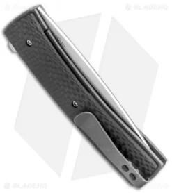 Boker Plus Brad Zinker FR Titanium Liner Lock Knife Carbon Fiber (2.8" Satin) 7 Boker Plus Brad Zinker FR Titanium Liner Lock Knife Carbon Fiber (2.8" Satin) -Knife Shop Boker Plus Brad Zinker CF 01BO743 BHQ 49117 jr side