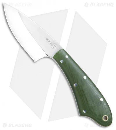 Boker Plus Easedrop Fixed Blade Knife Green G-10 (3" Polish) 02BO008 1 Boker Plus Easedrop Fixed Blade Knife Green G-10 (3" Polish) 02BO008