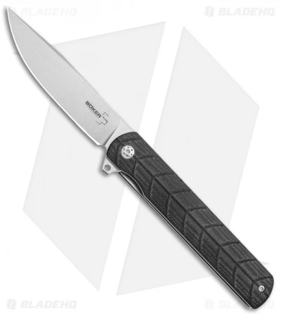 Boker Plus Legion Liner Lock Knife Black G-10 (3.43" Stonewash) 01BO242 1 Boker Plus Legion Liner Lock Knife Black G-10 (3.43" Stonewash) 01BO242