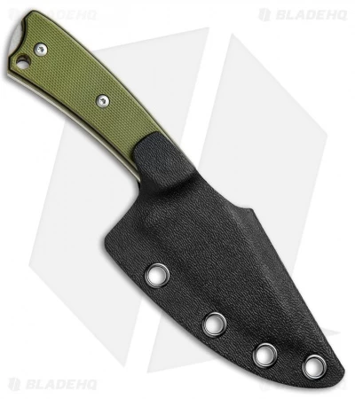 Boker Plus Piranha Fixed Blade Knife OD Green G-10 (3" Stonewash) 02BO005 3 Boker Plus Piranha Fixed Blade Knife OD Green G-10 (3" Stonewash) 02BO005 - Image 3