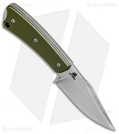 Boker Plus Piranha Fixed Blade Knife OD Green G-10 (3" Stonewash) 02BO005 2 Boker Plus Piranha Fixed Blade Knife OD Green G-10 (3" Stonewash) 02BO005 - Image 2