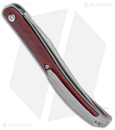 Boker Plus Texas Toothpick Liner Lock Knife Cocobolo Wood (3.5" Satin) 01BO389 3 Boker Plus Texas Toothpick Liner Lock Knife Cocobolo Wood (3.5" Satin) 01BO389 - Image 3