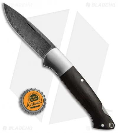 Boker Special Run Davis Damascus Hunter Knife Grenadil (3.5" Damascus) 110625DAM 4 Boker Special Run Davis Damascus Hunter Knife Grenadil (3.5" Damascus) 110625DAM - Image 4