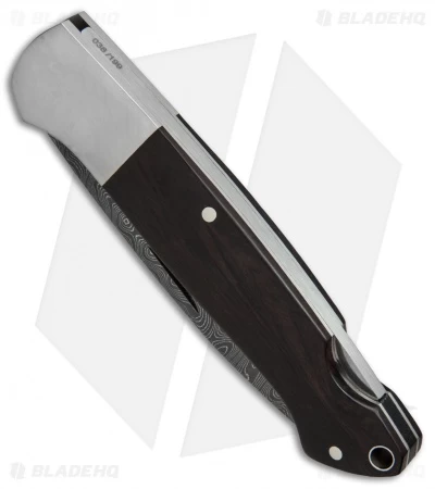 Boker Special Run Davis Damascus Hunter Knife Grenadil (3.5" Damascus) 110625DAM 2 Boker Special Run Davis Damascus Hunter Knife Grenadil (3.5" Damascus) 110625DAM - Image 2