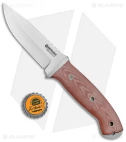 Boker T3 Fixed Blade Knife Brown Micarta (4.25" Satin) 7 Boker T3 Fixed Blade Knife Brown Micarta (4.25" Satin) -Knife Shop Boker T3 Fixed Brown Micarta Satin 120665 BHQ 100337 jr bottlecap