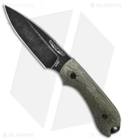 Bradford Knives Guardian3 Fixed Blade 3D OD Green Micarta (Sabre/M390/Black SW)