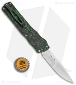 Brian Tighe Custom Twist Tighe Clip Point OTF Green Fat CF (3.75" Satin) 9 Brian Tighe Custom Twist Tighe Clip Point OTF Green Fat CF (3.75" Satin) -Knife Shop Brian Tighe Custom Twist Tighe CP Green Fat Carbon Hand Satin BHQ 115785 jr bottlecap