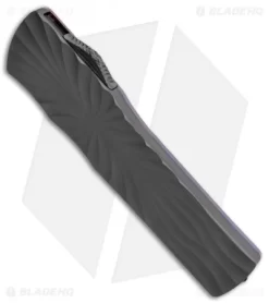 Brian Tighe Custom Twist Tighe Dagger OTF Black/Timascus (3.75" Damacore) 2 -Knife Shop Brian Tighe Custom Twist Tighe Dagger Black Timascus Damacore BHQ 115803 jr spine