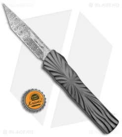 Brian Tighe Custom Twist Tighe Dagger D/A OTF Automatic Ruby (3.6" Damascus) -Knife Shop Brian Tighe Custom Twist Tighe Dagger DA OTF Auto Damacore BHQ 99313 jr bottlecap