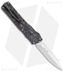Brian Tighe Custom Twist Tighe Dagger OTF Fat Carbon Fiber (3.75" Satin)