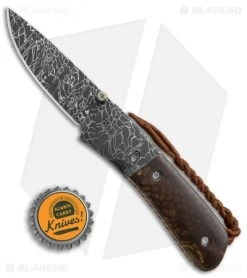 Burr Oak Knives C-MO Knife Snake Skin Damascus/Juma (2.625" Damascus) 7 Burr Oak Knives C-MO Knife Snake Skin Damascus/Juma (2.625" Damascus) -Knife Shop Burr Oak Knives C MO snake skin damascus Juma BHQ 71615 er size