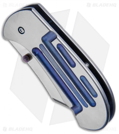 Chuck Gedraitis Small Puffin Frame Lock Knife Ti (2.4" Two-Tone) 2 Chuck Gedraitis Small Puffin Frame Lock Knife Ti (2.4" Two-Tone) - Image 2