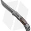 Chuck Gedraitis Custom Clever Girl Automatic Knife + Stand (3.75" Damascus)