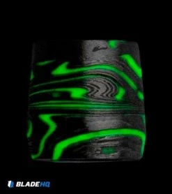 Chuck Gedraitis Custom Lume Lanyard Bead - 304/316 Stainless Damascus 6 Chuck Gedraitis Custom Lume Lanyard Bead - 304/316 Stainless Damascus -Knife Shop Chuck Gedraitis Custom Lume Lanyard Bead Damascus BHQ 133969 jr glow