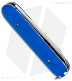 Chuck Gedraitis Swiss Army Switchblade Automatic Knife Blue G-10 (3.25" Satin) 6 Chuck Gedraitis Swiss Army Switchblade Automatic Knife Blue G-10 (3.25" Satin) -Knife Shop Chuck Gedraitis Swiss Army Switchblade Auto Blue G 10 Satin BHQ 104790 jr side