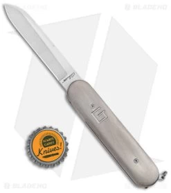 Chuck Gedraitis Swiss Army Switchblade Automatic Knife Titanium (3.25" Satin) 9 Chuck Gedraitis Swiss Army Switchblade Automatic Knife Titanium (3.25" Satin) -Knife Shop Chuck Gedraitis Swiss Army Switchblade Auto Ti Satin BHQ 147738 jr bottlecap