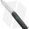 Chuck Gedraitis Switch Army Switchblade Auto Knife Black, Green CF (3.4" Satin)