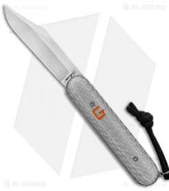 Chuck Gedraitis Switch Army Switchblade Automatic Knife Silver Twill