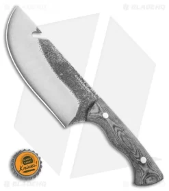 Condor Bush Slicer Fixed Blade Knife Black Micarta (6.5" Gray) 7 Condor Bush Slicer Fixed Blade Knife Black Micarta (6.5" Gray) -Knife Shop Condo Camp Chef Knife CTK5005 6.5 BHQ 105295 LS Bottlecap