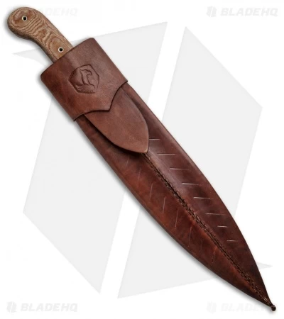 Condor 20" Big Leaf Machete Fixed Blade Natural Micarta (13.5" Satin) 3 Condor 20" Big Leaf Machete Fixed Blade Natural Micarta (13.5" Satin) - Image 3