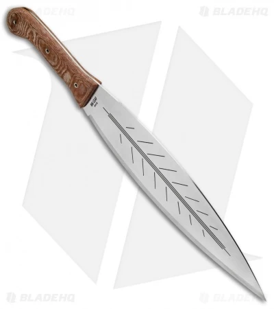 Condor 20" Big Leaf Machete Fixed Blade Natural Micarta (13.5" Satin) 2 Condor 20" Big Leaf Machete Fixed Blade Natural Micarta (13.5" Satin) - Image 2