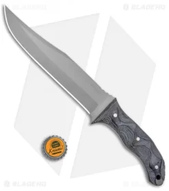 Condor Belgian Bowie Fixed Blade Knife Micarta W/ Leather Sheath (7.7" BB) -Knife Shop Condor Belgian Bowie Fixed Blade Micarta Leather Sheath BB CTK1825 7.5HC BHQ 121496 jr bottlecap