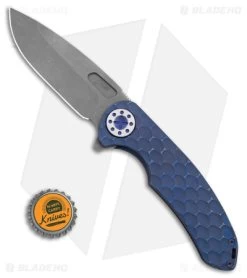 Curtiss Custom Knives F3 Large Frame Lock Knife SF Ti/Blue (3.87" SW) 7 Curtiss Custom Knives F3 Large Frame Lock Knife SF Ti/Blue (3.87" SW) -Knife Shop Curtiss Knives F3 FLK SF TI Blue 3in SW BHQ 178949 td size