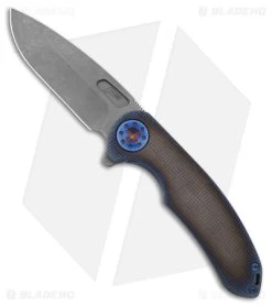 Curtiss Custom Knives F3 Large Frame Lock Knife SF Ti/Ombre (3.87" SW)