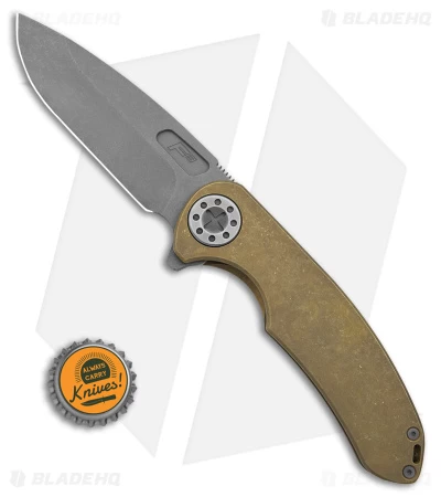 Curtiss Custom Knives F3 Large Frame Lock Knife SF Ti/Yellow (3.87" SW) 4 Curtiss Custom Knives F3 Large Frame Lock Knife SF Ti/Yellow (3.87" SW) - Image 4